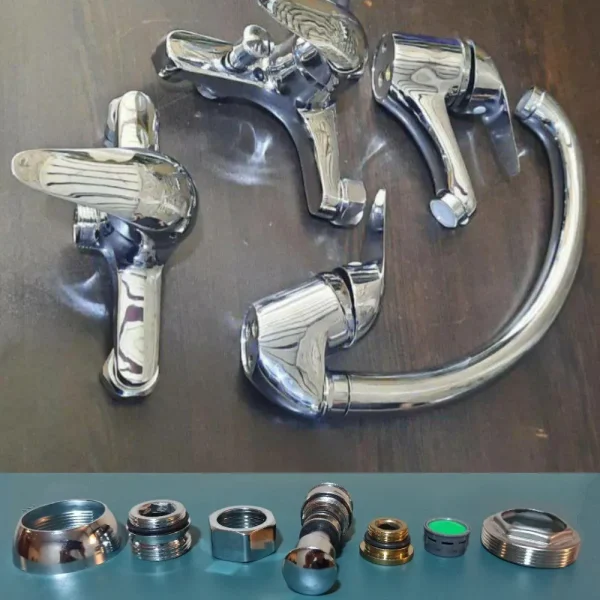 شیرآلات ۴ تکه اقتصادی دسته اردکی